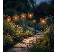 Lampe Solaire Éclairage D'Extérieur Ampoule à Enficher Rust LED Jardin Figure H