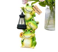 Lampe solaire en forme de grenouille pour jardin, pour , chemin, sol, étang, entrée