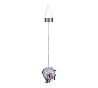 Lampe solaire en forme de papillon à suspendre pour intérieur ou extérieur