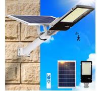 Lampe Solaire Exterieur avec Détecteur de Mouvement, 805 LED Éclairage de Sécurité D'extérieur - Lumiere LED avec Télécommande IP65