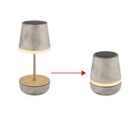 Lampe Solaire Extérieur de Table Jardin Hauteur Réglable Batterie LED 25 CM [EEK: Non noté]