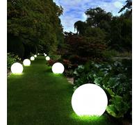 Lampe Solaire Extérieur Spots à Encastrer Jardin Déco Boule LED Pointe 10er Set