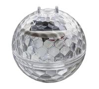 Lampe Solaire Flottante pour Piscine LED Décorative Blanche Abs Ip65