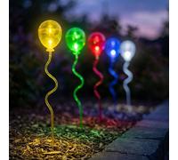 Lampe Solaire Jardin LED Ballon à Air Lampe Décorative Multicolore Terrasses 5x