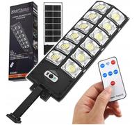 Lampe Solaire LED 1700W De Jardin Avec Télécommande Étanche IP65 Et Capteur