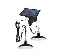 Lampe solaire LED à détecteur de mouvement, suspension, lumière blanche chaude, télécommande, lustre, camping, extérieur, jardin