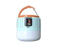 Lampe solaire LED de camping, lampe rechargeable par USB, lampe de tente d’extérieur, lanterne portable d’urgence,barbecue,randonnée, trois modes d’éclairage,avec affichage de puissance,télécommande
