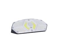 Je Cherche une Idée - Lampe LED solaire extérieure - Noir - H10,2 x L20,2 x P8 cm
