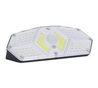 Je Cherche une Idée - Lampe LED solaire extérieure - Noir - H10,2 x L20,2 x P8 cm
