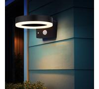 Lampe Solaire Murale LED Avec Capteur IP44 BigLight [EEK: Non noté]