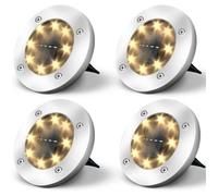 Lampe solaire - Non spécifié - Solar-8LED - 4 ampoules - Aluminium - Éclairage extérieur