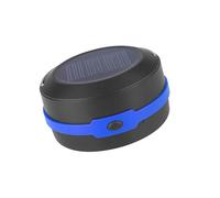 Lampe solaire portable pour tente - Design télescopique - Double méthode de charge - Batterie 2200 mAh - Pour activités nocturnes - Portable