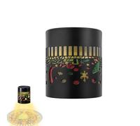 Lampe solaire pour mur extérieur Applique d'ambiance solaire avec | Lampe murale projection arbre, cloche et renne pour jardin, patio, véranda, parc et première