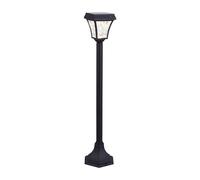 Lampe solaire pour pelouse - 2W - 110 lumens - 3IN1 - noir mat - IP65