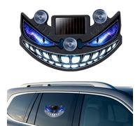 Lampe Solaire Pour Vitre Auto - Décoration Œil Animé | LED Rechargeable