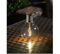 Lampe solaire - SMART SOLAR - Eureka - Vintage - 20 cm - LED blanc chaud - Autonome