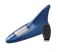 Lampe solaire universelle pour toit Bleu Rouge Noir Gris (Bleu)