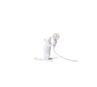 Seletti Mouse Step Lampe à Poser sur Pied Blanc