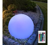 Lampe Sphérique Ampoule à Enficher LED Câble Jardin Télécommande Dimmable RGB