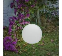 Lampe Sphérique Câble Connecteur IP65 Avec E27 LED 2700 K Ø 30 CM Blanc
