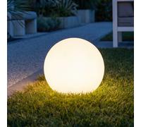 Lampe Sphérique Changement Variateur Télécommande IP65 Ø 20 CM Solaire LED Lampe