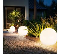 Lampe Sphérique Solaire Ampoule à Enficher Itinéraires Jardin LED Blanc Epi 3er