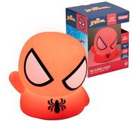 Lampe Spiderman Squishy - Lampe de bureau sur pied sous licence officielle Disney, décoration de salle de jeux et marchandises pour garçons et filles, veilleuse accessoire cadeau pour salle de jeux et