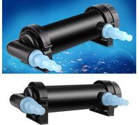 Lampe stérilisateur UV, 5 W-36 W pour Aquarium, Lampe stérilisatrice à lumière UV, Nettoyeur d'eau, stérilisation à la Maison par lumière UV ultraviolette pour Aquarium, 7 W