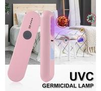 Lampe stérilisatrice UV portable de poche LED UVC germicide rose BI1443