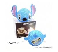 Lampe Stitch projection 3D Stitch pour enfants - Lampe de nuit LED effet étoiles, ambiance apaisante