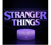 Lampe Stranger Things, Lumière D'illusion 3D,Veilleuse Stranger Things LED 16 Couleurs ,Cadeau D'anniversaire Cadeau de Noël- 05