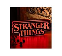Paladone Lampe Logo Stranger Things 30 cm – USB/piles, Phase & Pulsation, Officiel Netflix