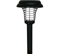 Lampe Strend Pro MOKI 57, contre les insectes et les moustiques, solaire, LED UV+blanche, 13x42 cm, AA