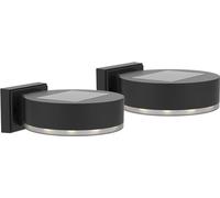 Lampe Strend Pro pour mur/clôture, SMD LED, solaire, pack. 2 pièces, 14x12x5,5 cm