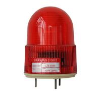 Lampe stroboscopique d'urgence industrielle à LED, 12 V, 24 V, 220 V, lumière bleue, ambre, rouge(AC110V-RED)