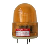 Lampe stroboscopique d'urgence industrielle à LED, 12 V, 24 V, 220 V, lumière bleue, ambre, rouge(AC110V-Yellow)