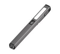 Lampe stylo d'infirmière - 17 x 1,6 cm - Lampe LED réutilisable pour infirmière, lampe de poche magnétique portable rechargeable par USB pour lire les médecins de nuit