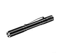 Lampe stylo portable à double source de lumière pour professionnels, mini lampe de poche adaptée pour les élèves et les examens ORL avec corps en alliage d'aluminium