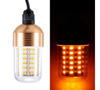 Lampe Submersible À 90 Led 12v 30w Pour La Pêche De Nuit, Lumière Pour Attirer Les Poissons, Avec Cordon