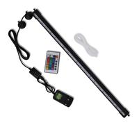 Lampe Submersible à Bulles DEL RVB Aquarium 56,5 cm Réservoir Poisson vidaXL