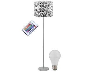 Lampe sur pied, éclairage à changement de couleur dans un ensemble comprenant des ampoules LED RVB