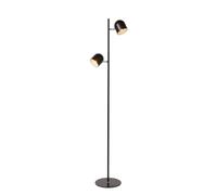 Lampe Sur Pied En Métal Noir LED 3000K: 141Cm Chambre
