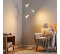 Lampe Sur Pied Globo Spots 3 Lampes Réglables Blanc H 154 cm IP20 GU10