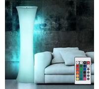 Lampe Sur Pied Lampe D'Appoint Télécommande 2 Flammes Dimmable RGB LED
