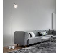 Lampe De Chambre Lampadaire Spot Mobile En Verre Blanc E14 Lampe De Couloir