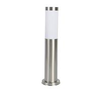 Lampe sur pied LED, 1 ampoule lampe sur pied LED, aluminium Lanterne IP44 230 V 50 cm 45cm Inox 2004