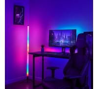 Lampadaire lampadaire salon lumière arc-en-ciel télécommande USB RGB LED