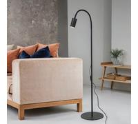 Lampe Sur Pied Noire En Métal 120Cm Moderne Pratique Pour Le Salon EYE