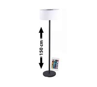 Lunartec Lampe sur pied solaire à LED 50 lm /16 couleurs