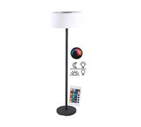 Lampe sur pied solaire à LED 50 lm /16 couleurs - Lunartec